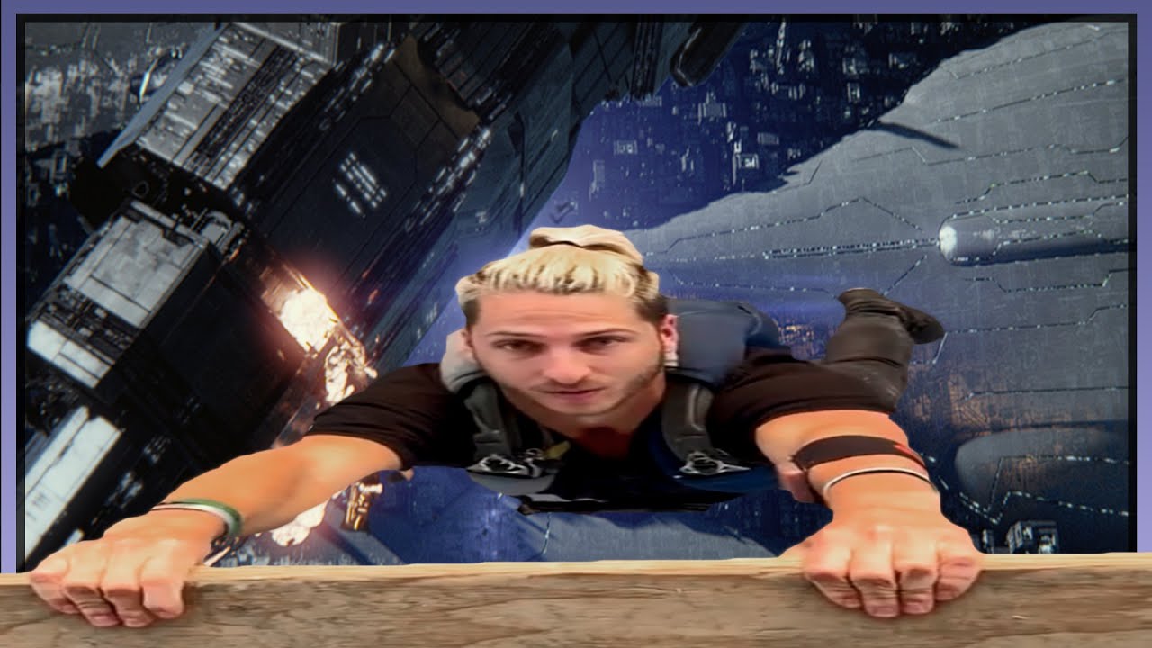 Jumper Lands Into Halo (Halo Meme)