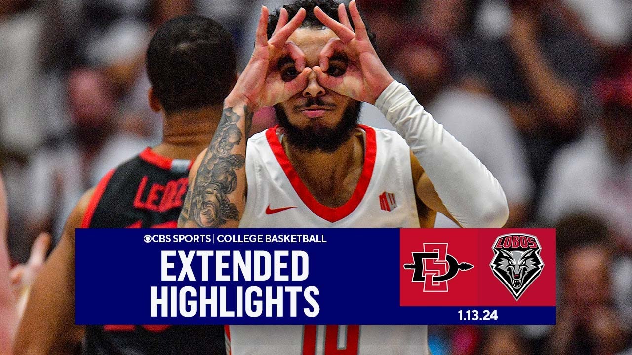 No. 19 San Diego State at New Mexico: College Basketball Extended Highlights I CBS Sports