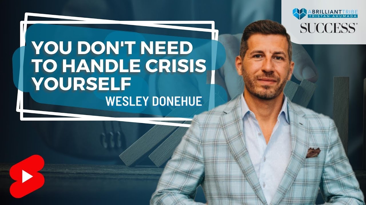 Political Strategist, Wesley Donehue: You Don't Need To Handle Crisis Yourself 