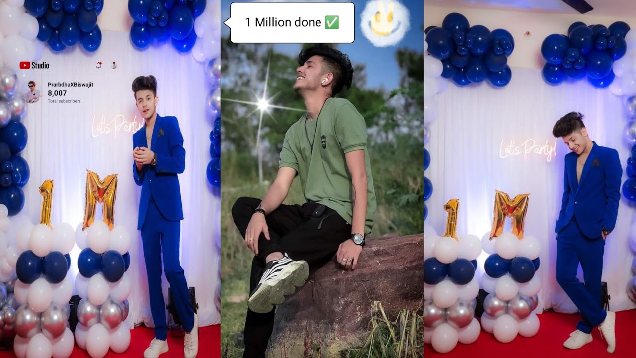 Prarbdha Batwal Instagram instagram followers 1 million done celebration ❤️Thanks❤️ @prarabdh_batwal
