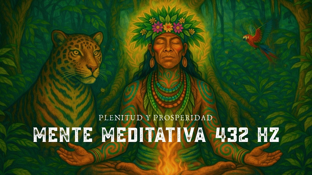 Mente Meditativa 432 Hz | Música Chamánica para Atraer Abundancia, Plenitud y Prosperidad🌿