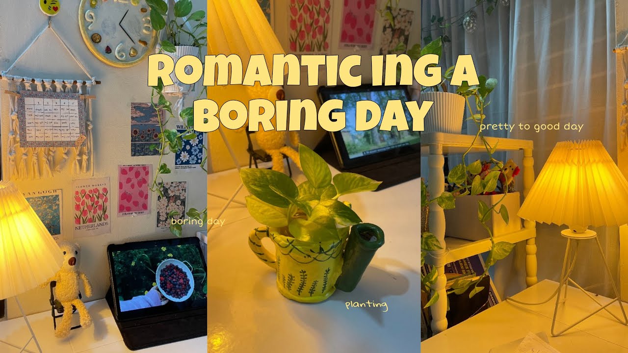 Romanticing a boring day | planting | Malayalam 