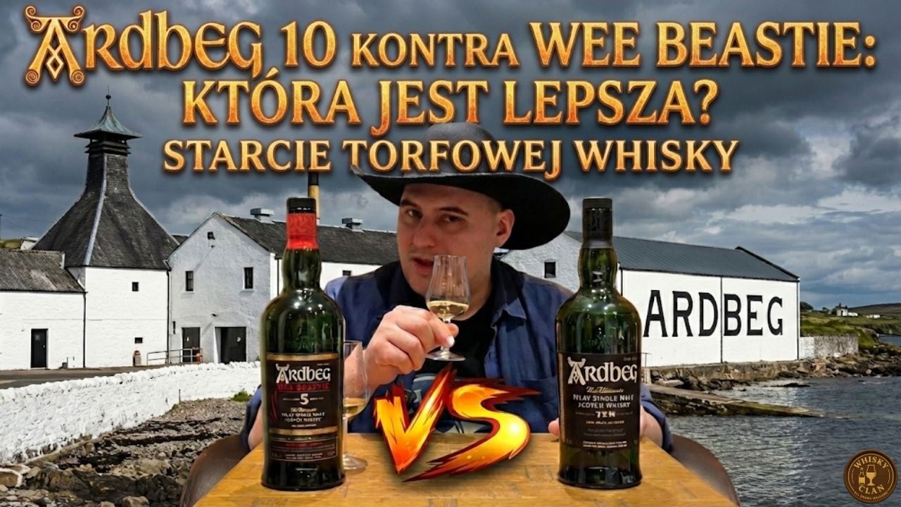 🇵🇱 Ardbeg 10 Recenzja | Klasyczna torfowa whisky z Islay