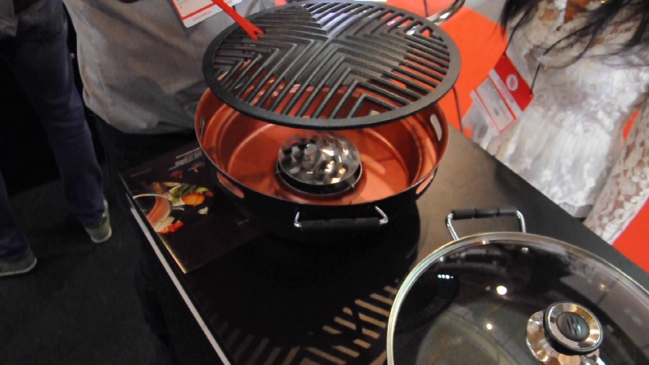 Grelha para Fog&atilde;o - Guassu Home - Aeru - Asian & Japan Food Show 2016