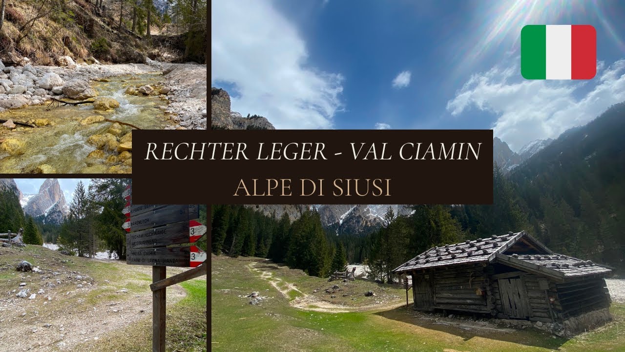 Escursione alla radura Rechter Leger nella Val Ciamin, Alpe di Siusi 🏔⛺️