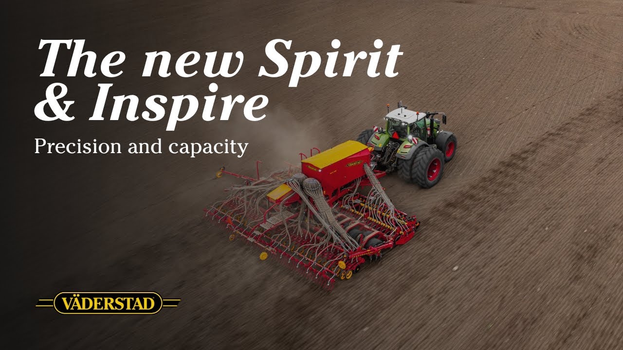 Väderstad: новые Spirit и Inspire — точность, которая выделяется