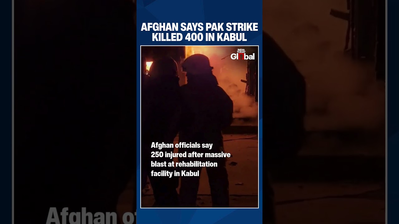 Afghanistan Says Pakistan Airstrike Killed 400 At Kabul Hospital As Islamabad Rejects Allegations