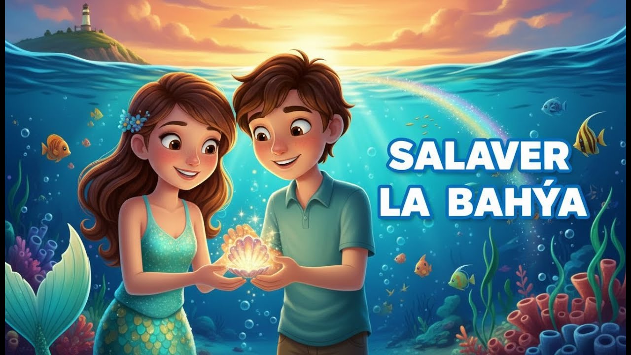 La sirenita: amistad que salva la bahía 🌊 cuentos infantiles, cuentos clásicos en español