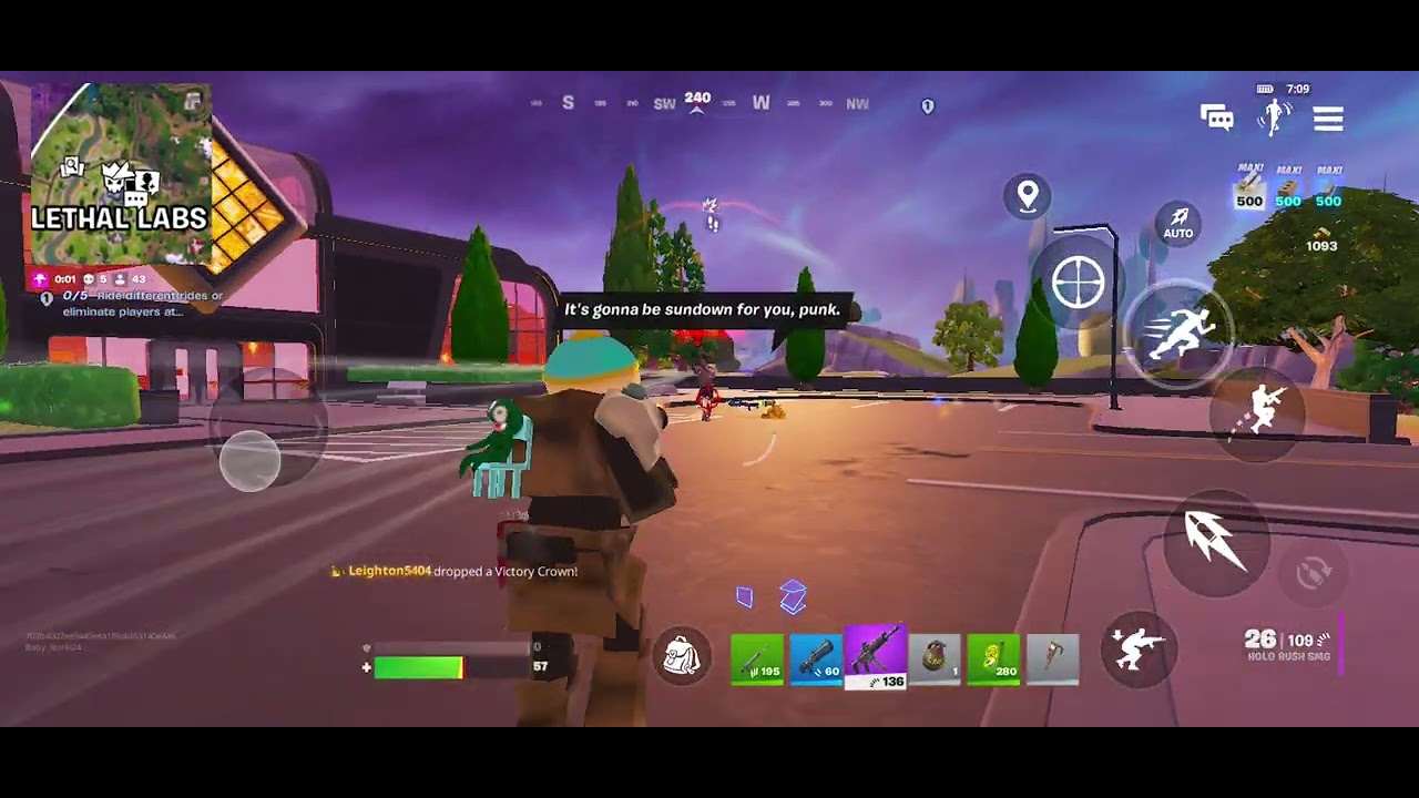 Fortnite gameplay