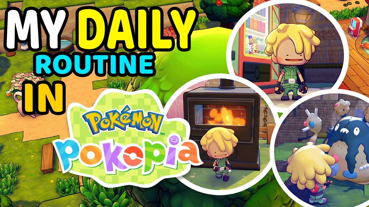 Pokemon Pokopia My Daily Routine & Tips to organize your Day in Pokopia Vending Machines & More!
