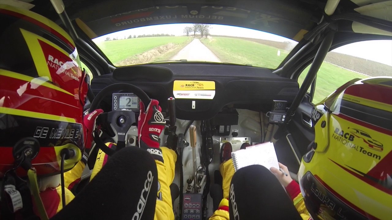 Onboard Haspengouw 2017 / 208 R2 / Guillaume de Mévius - Louis Louka
