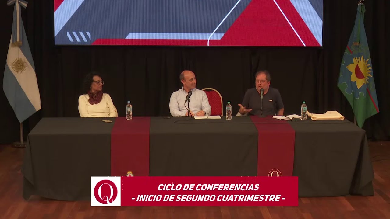 Martín Kohan - Ciclo de Conferencias UNQ- Inicio de 2do. Cuatrimestre