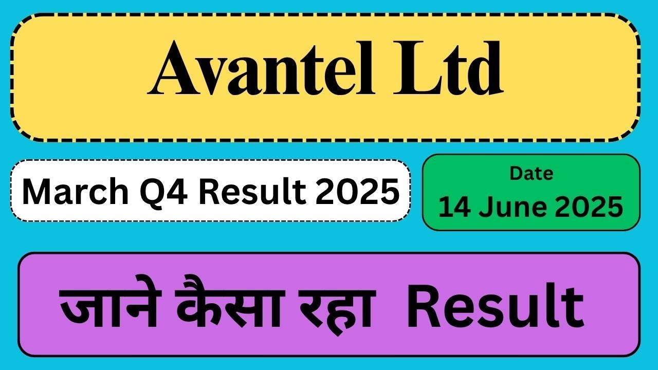Avantel Ltd मार्च Q4 रिजल्ट 2025| Avantel share latest news #avantel #tradewithrisingstar #results