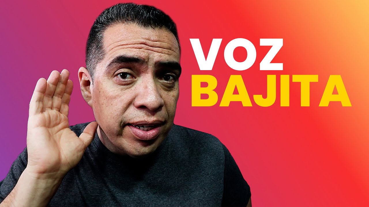 Voz Bajita | C&oacute;mo hablar m&aacute;s fuerte | Diafragma S | Tavo Garay | 🎙️
