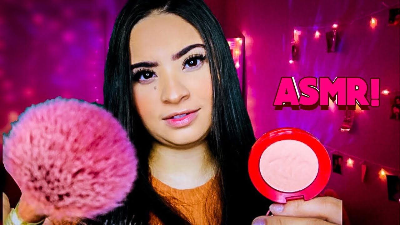 ASMR:EU VOU TE MAQUIAR DELICADAMENTE ATÉ VOCÊ DORMIR 😴