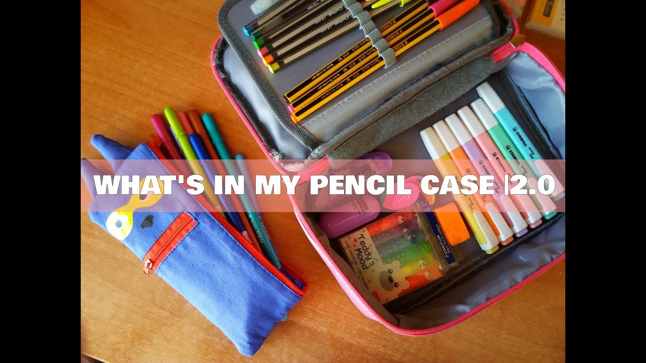 WHAT'S IN MY PENCIL CASE |2.0
