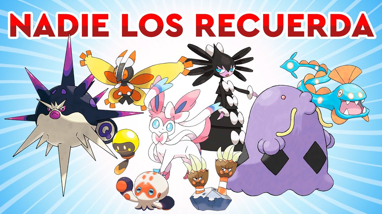 EL POKÉMON MÁS OLVIDADO DE CADA REGIÓN