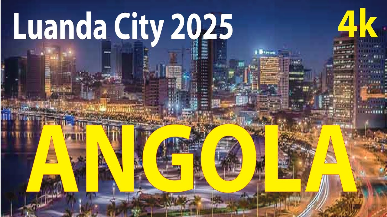 Luanda City - Angola 4K By Drone 2025