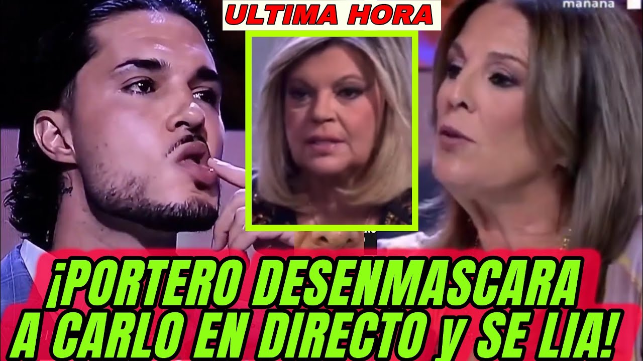 💥HUNDIMIENTO TOTAL ! CARLO COSTANZIA POR ANGELA PORTERO EN DE VIERNES Y BOCHORNO DE TERELU CAMPOS