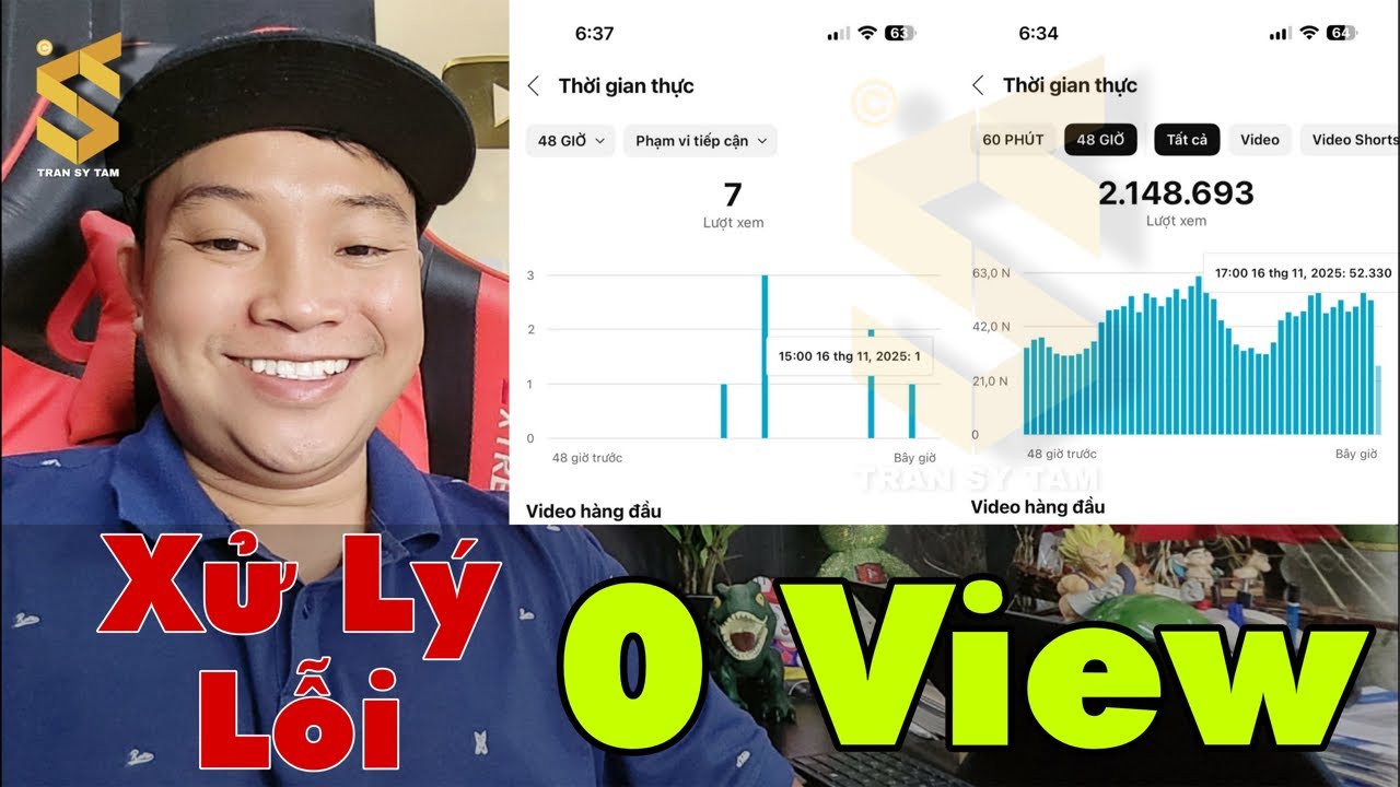 Khắc phục lỗi 0 view - Chia sẻ kinh nghiệm làm YouTube