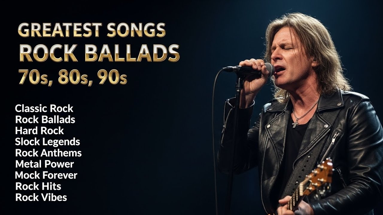 Best Classic Rock Songs of the 70s 80s 90s – Aerosmith, Bon Jovi, AC/DC, Metallica, Nirvana, Queen