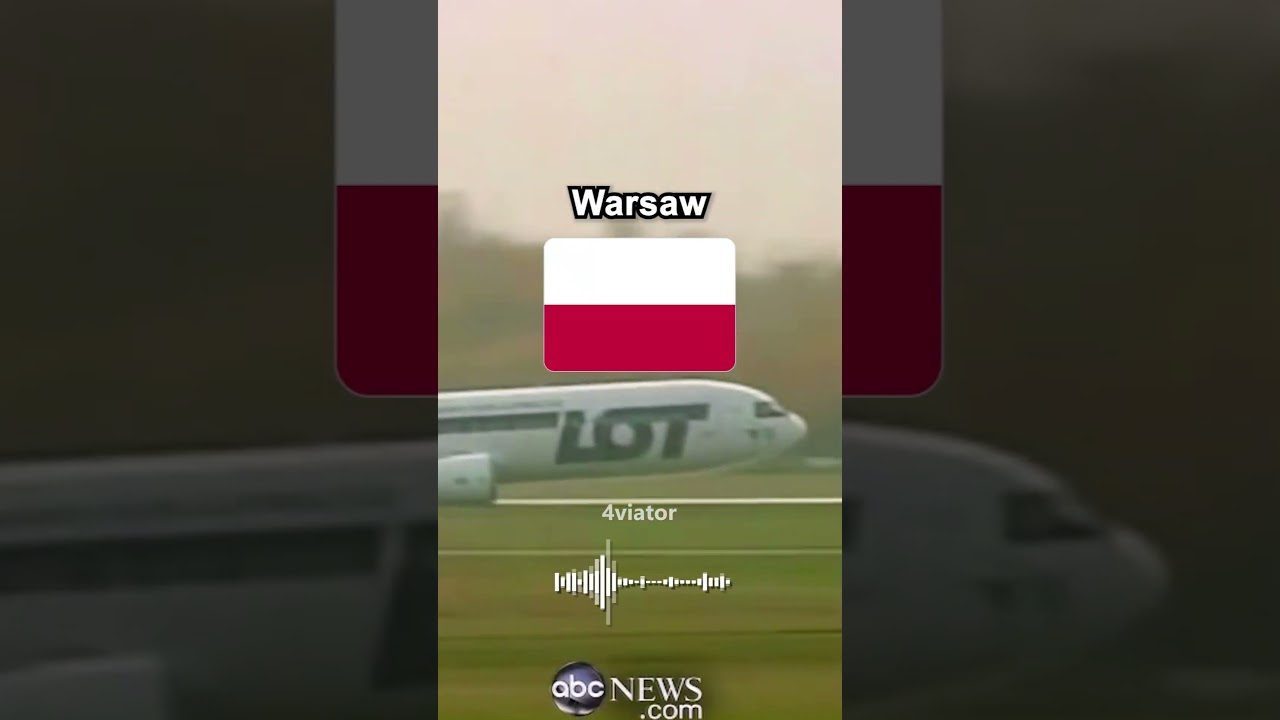 ОГРОМНЫЙ самолет приземлился БЕЗ шасси - LOT Flight 16