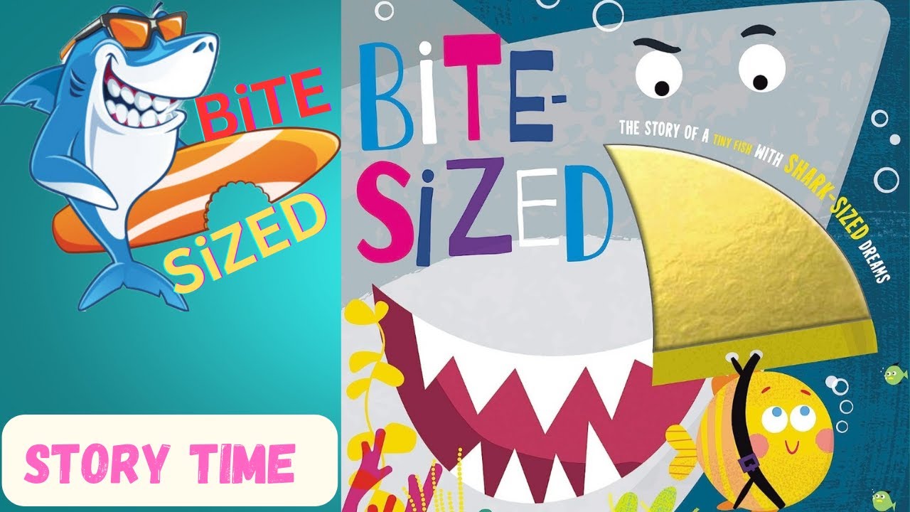 BITE SIZED | KID BOOKS READ ALOUD | BEDTIME STORY | #TWINKLETWINKLEREADINGSTARS| #FISHSTORY