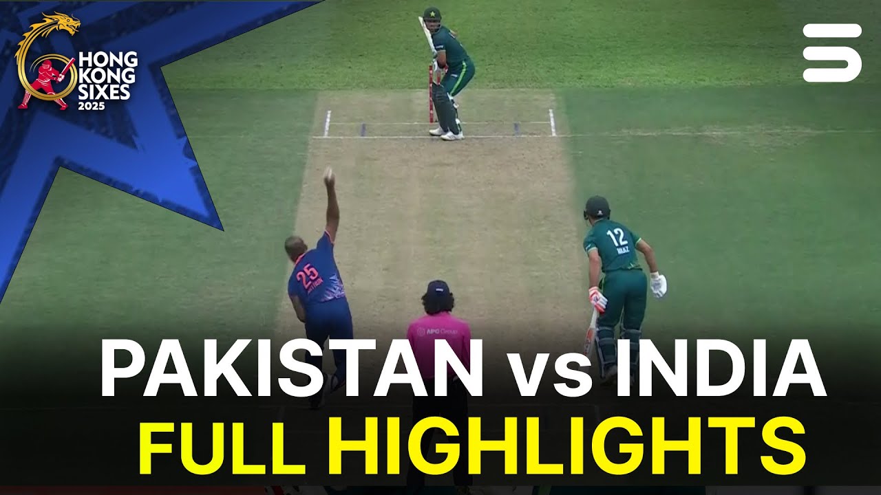 Full Highlights | Pakistan vs India | Day 1 | Hong Kong Sixes 2025 | ZG1S