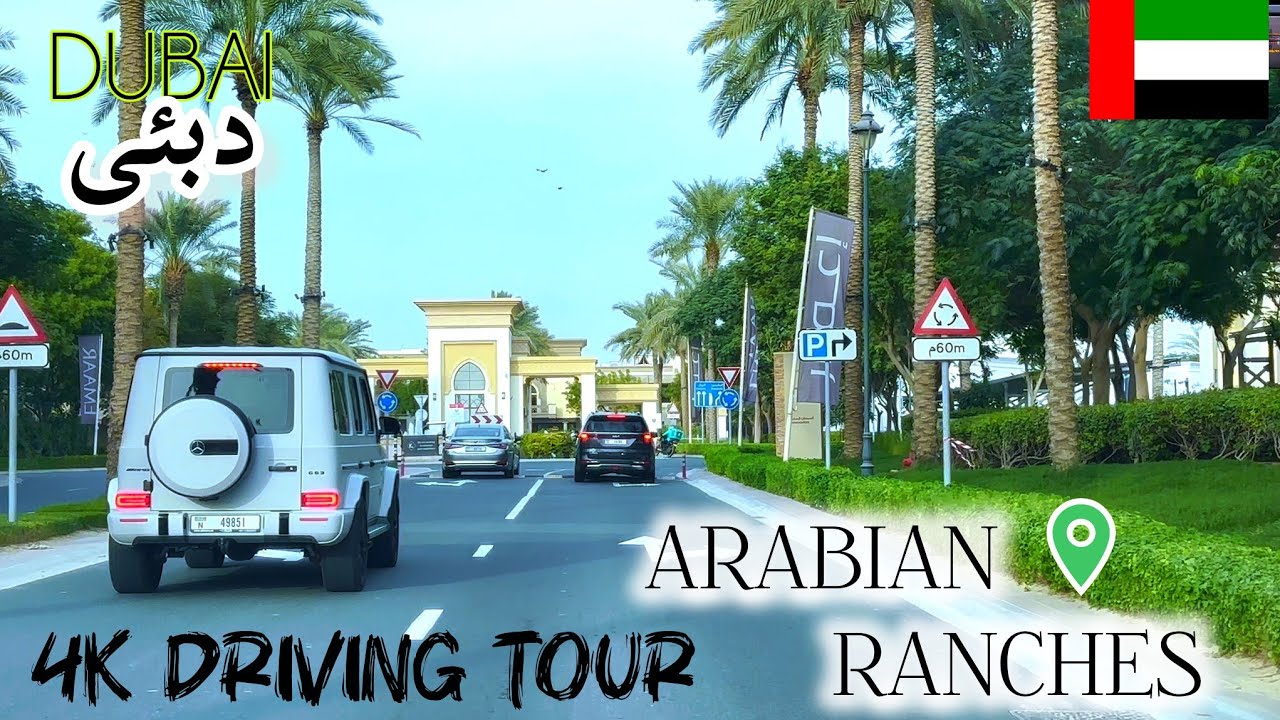 Arabian Ranches 4K Driving Tour: Luxury Villas & Desert Lifestyle in Dubai