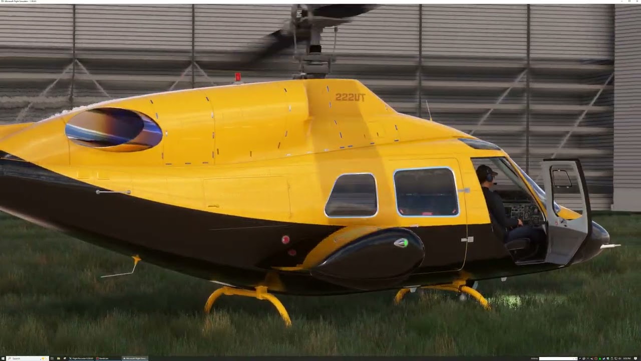 Exploring The "Oasis", In Kerman, Iran, In A Bell 222 AM/PM.