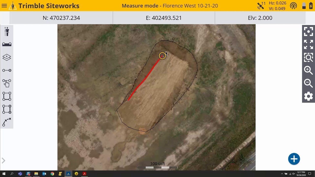 Siteworks - Measure a Stockpile Volume