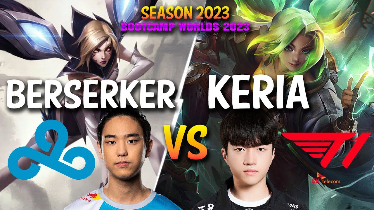C9 Berserker vs T1 Keria - Berserker KAI'SA vs Keria ZERI ADC - Patch 13.18 KR Ranked