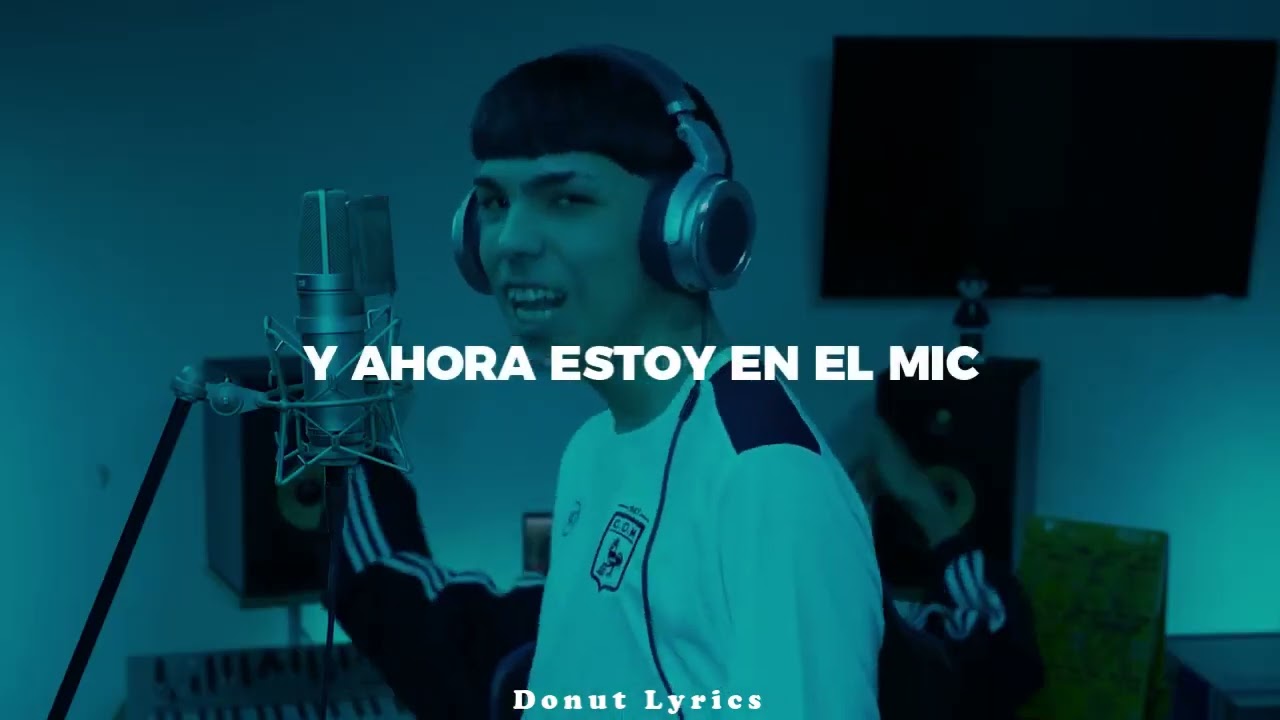 &eacute;stoy en el mic letra de la casion