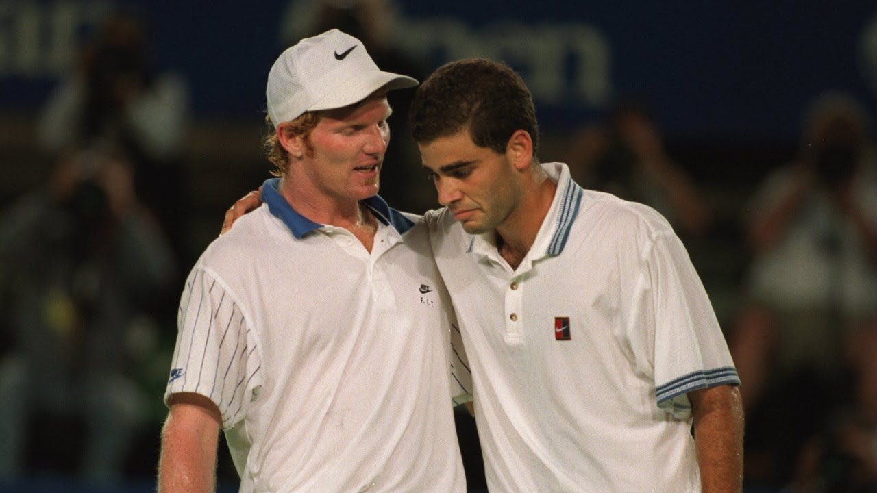 Pete Sampras vs Jim Courier 1995 Australian Open QF Highlights