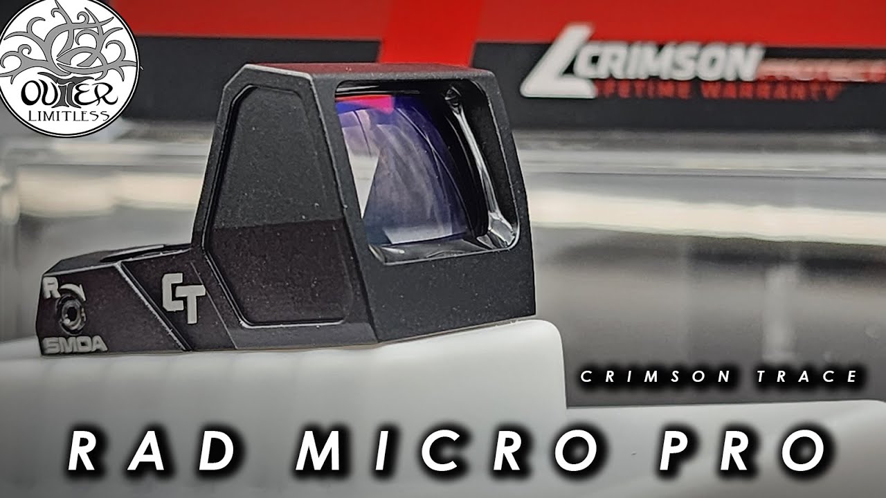 Crimson Trace RAD Micro Pro - First Look and Impressions...Will This Fit My Needs??