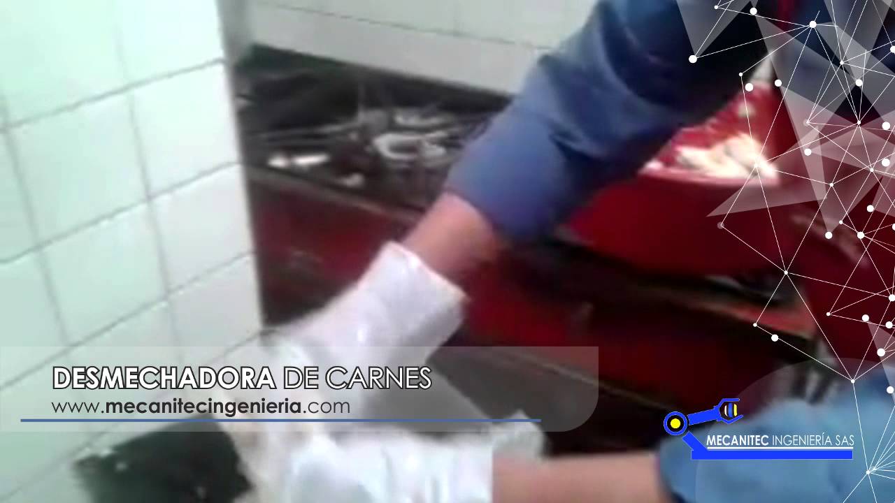 DESMECHADORA DE CARNES  -  MECANITEC