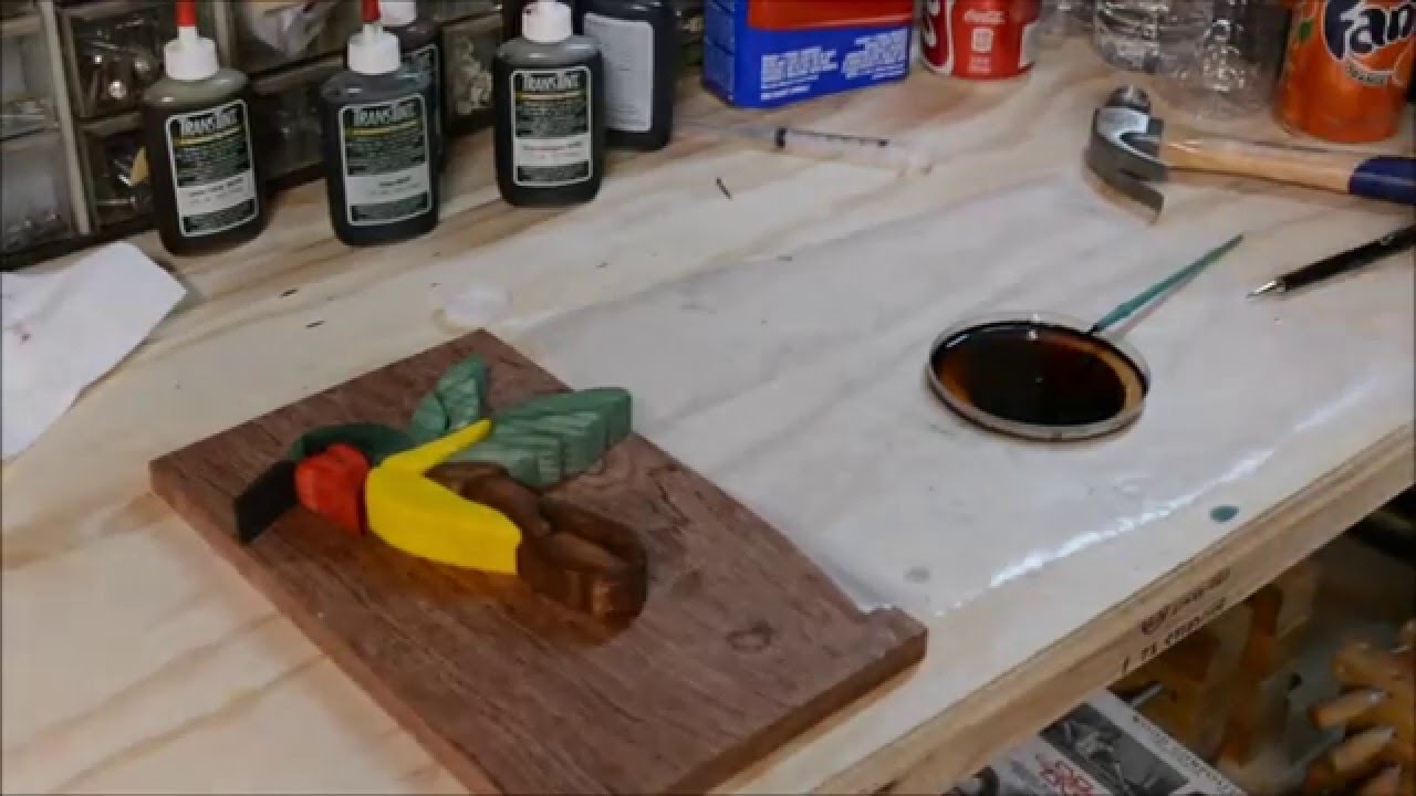 Intarsia Hummingbird Project