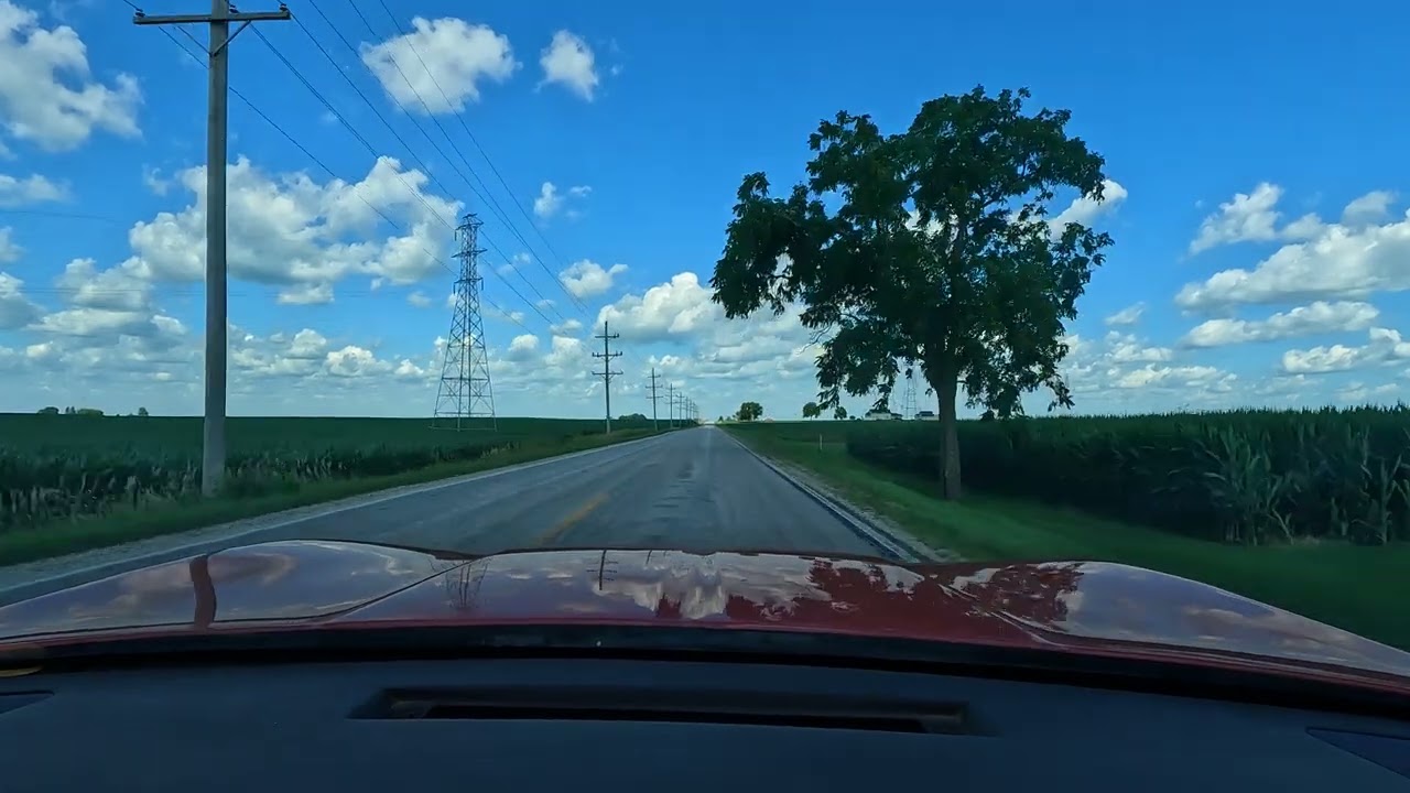 Cruising the Back roads around Streator, Illinois