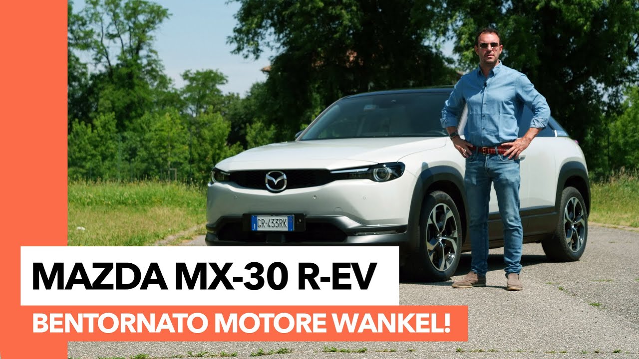 Mazda MX-30 R-EV 2024 | WANKEL come RANGE EXTENDER ed è un'altra VITA!
