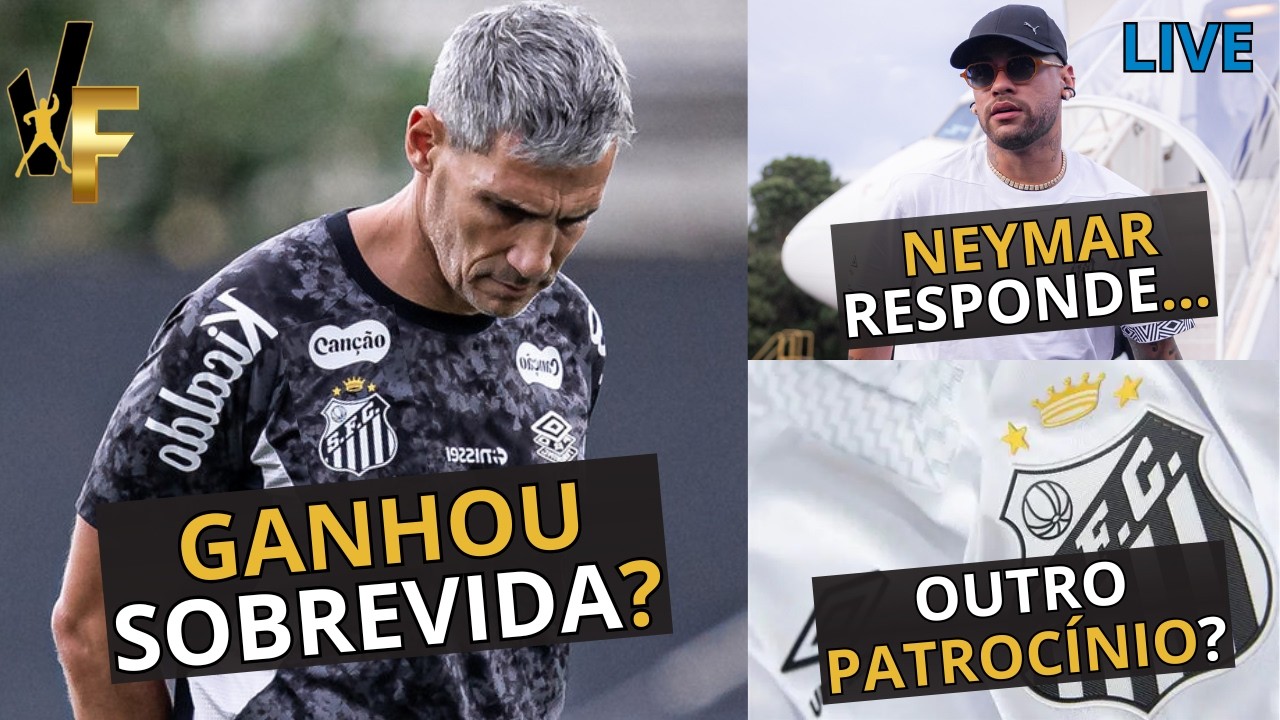 SANTOS AVALIA SITUAÇÃO DE VOJVODA / NEYMAR SE DEFENDE NAS REDES SOCIAIS / E O TRANSFER BAN?