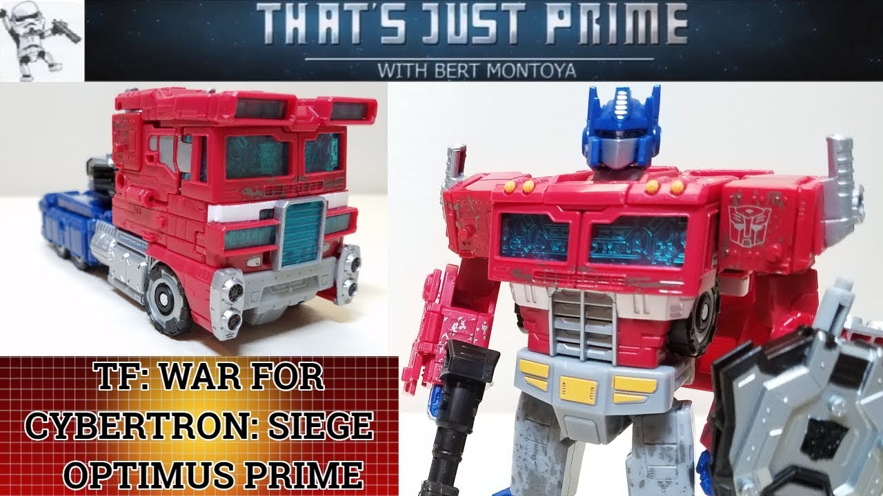 Transformers: War for Cybertron: SIEGE (Voyager) OPTIMUS PRIME Review! 