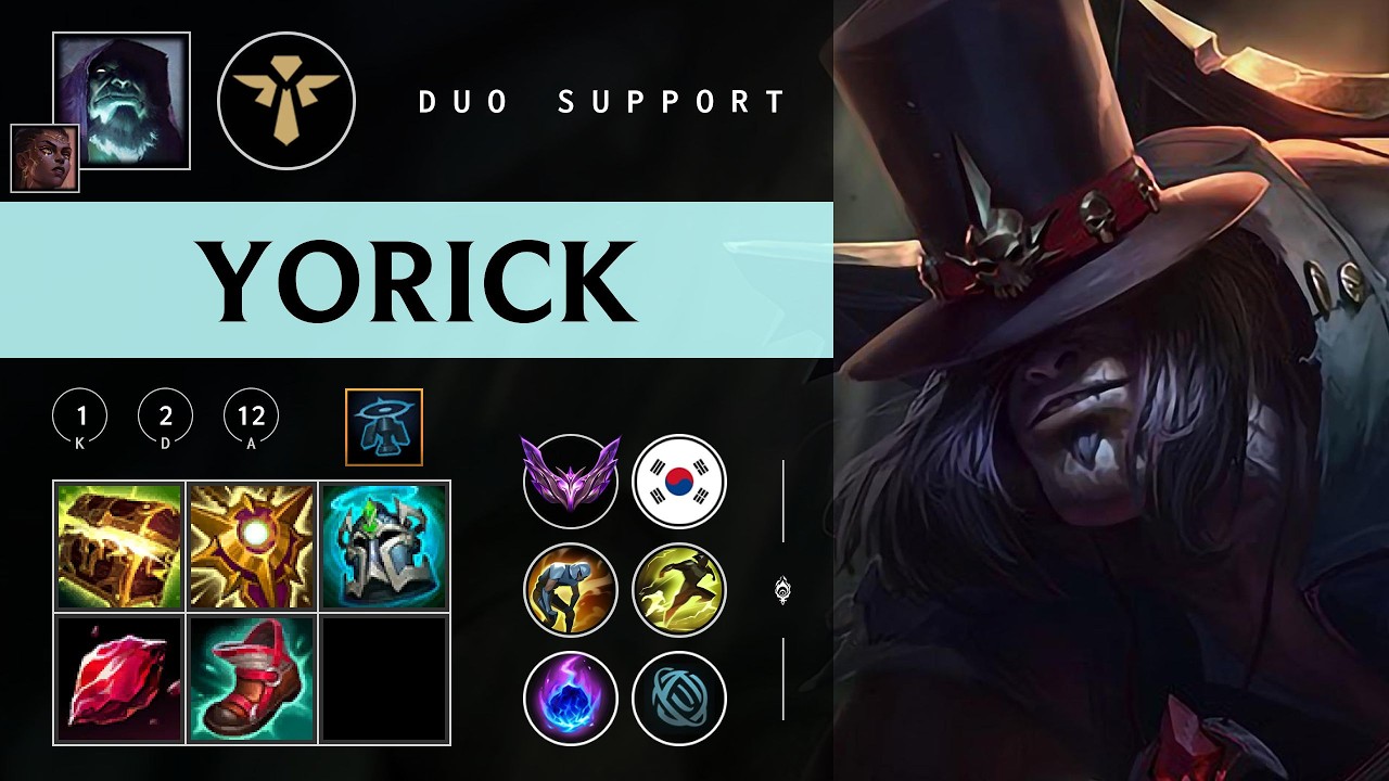 Yorick Support vs Braum - KR Master Patch 26.07