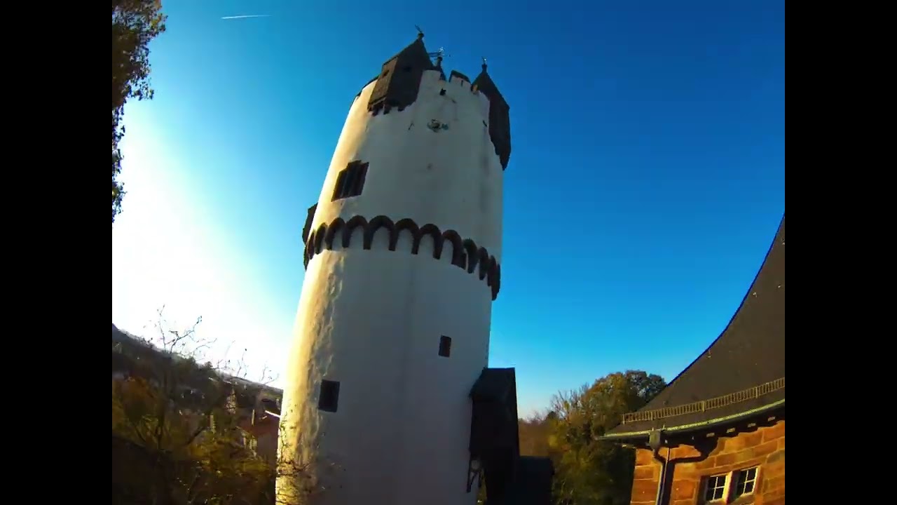 Schloss Steinheim FPV Mobula 8 Analog mit Runcam Thumb Cinematic