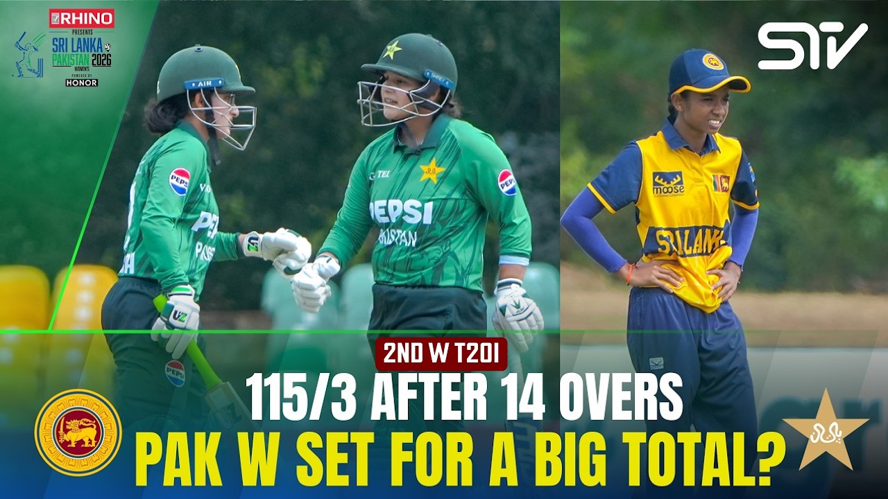 Pakistan Women Keep Attacking 💥 | Sri Lanka W vs Pakistan W | Match 02 | T20I Series 2026 | M9l1K