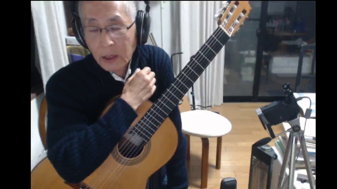 高齢者の為のclassicギター講座 No.58  パークニングギター教則本p82　 Packington's Pound