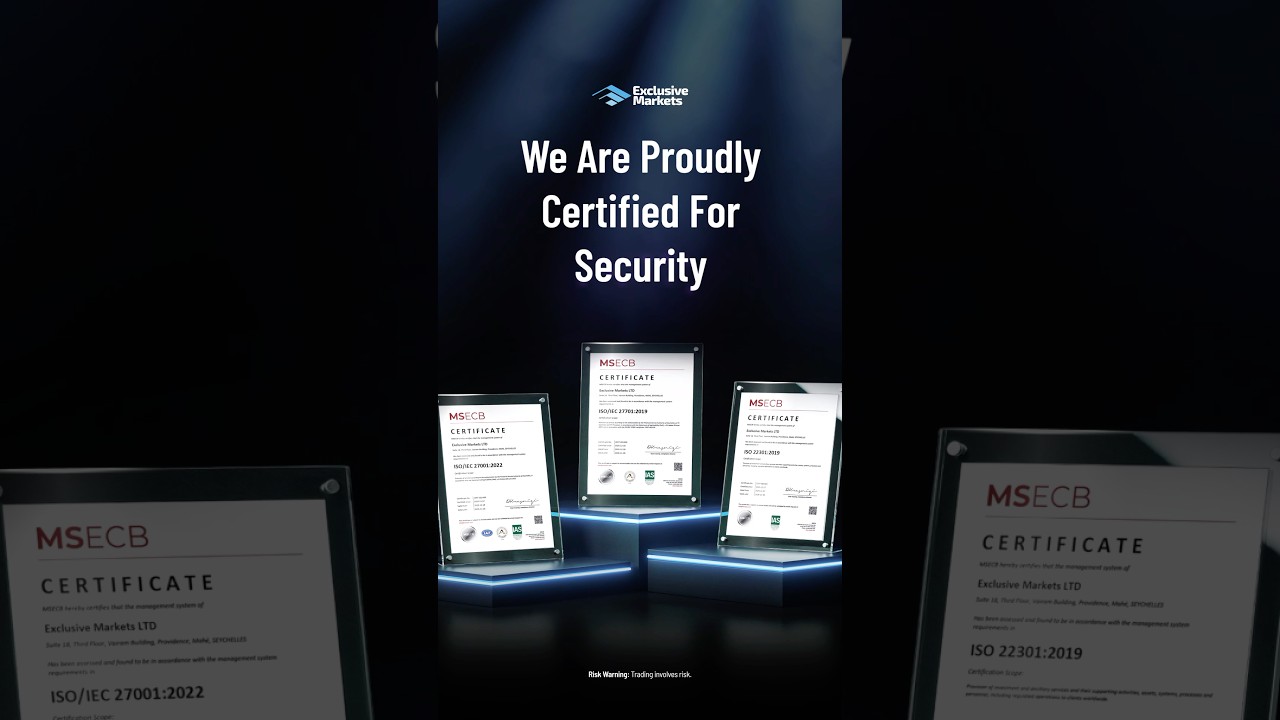 Proudly Certified to Global ISO Standards 🛡️