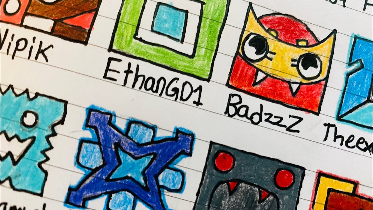 Geometry Dash Icon Requests #2! (Cubes)