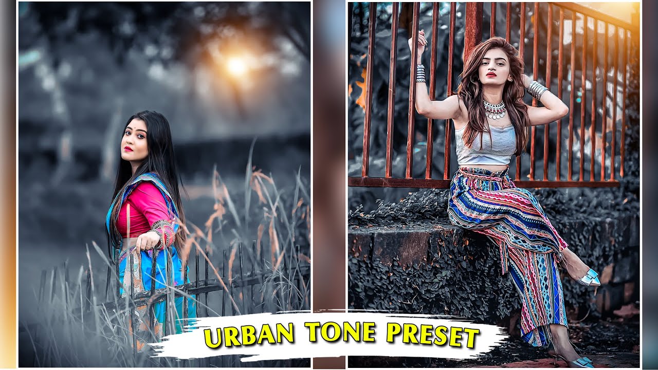 Urban Black Tone Photo Editing Photoshop 7.0  |  Photoshop CC Urban Black Tone Free Preset Download