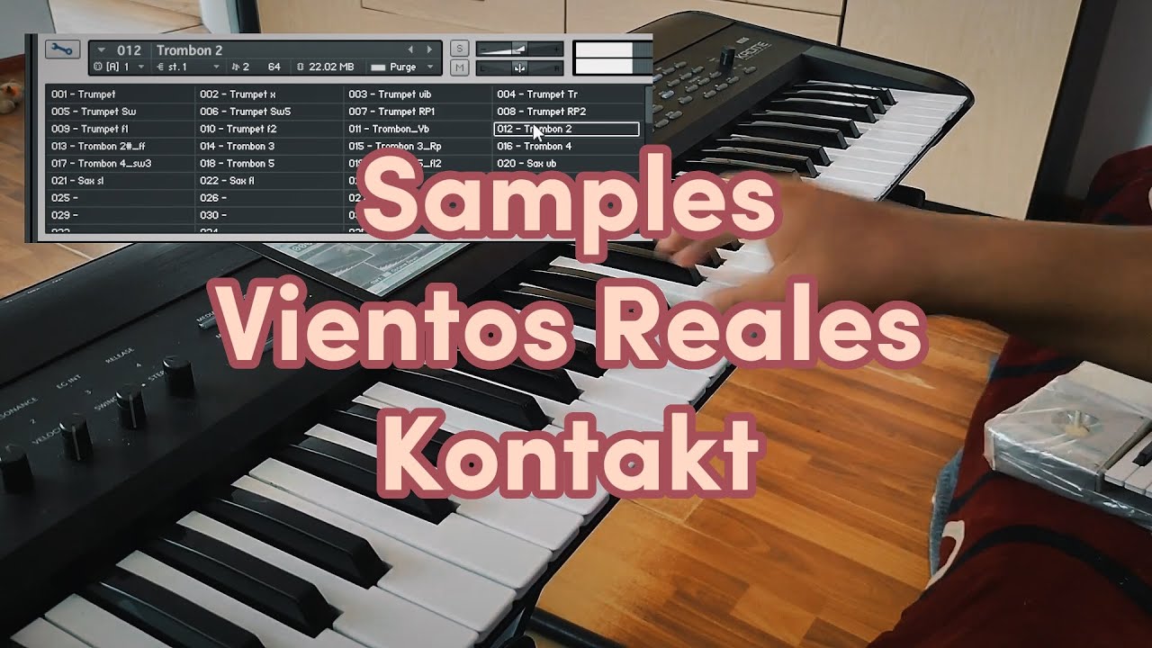 Samples Vientos Reales Kontakt Trompeta, Trombón y Saxofón #kontakt
