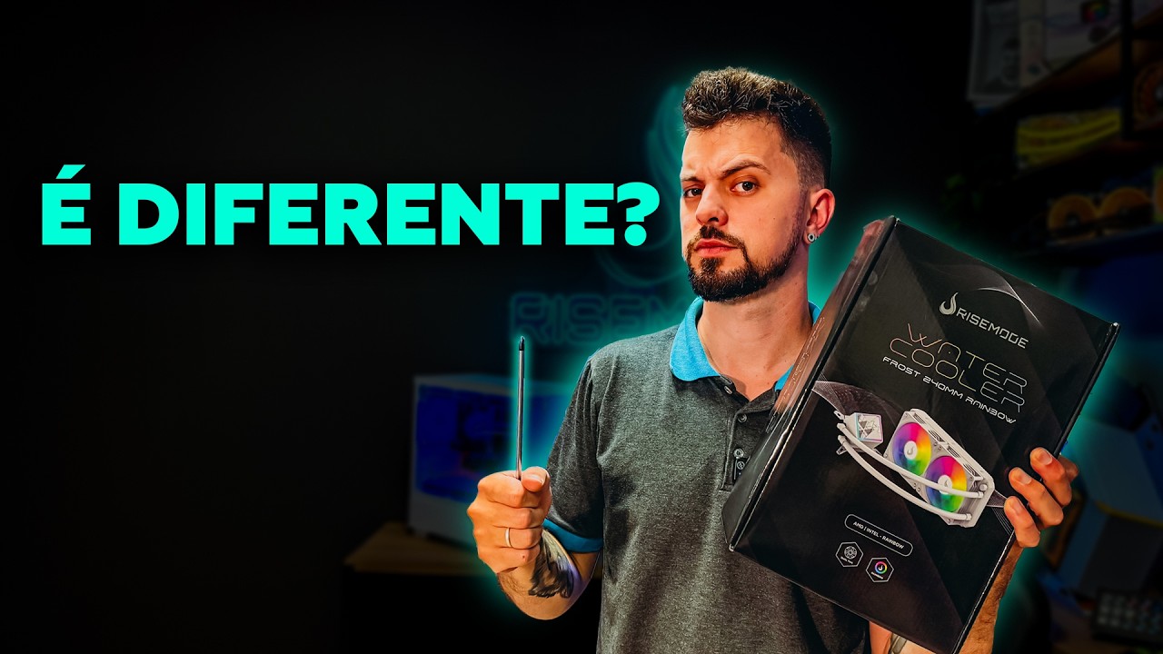 DESMONTAMOS O NOVO WATER COOLER RAINBOW DA RISE MODE